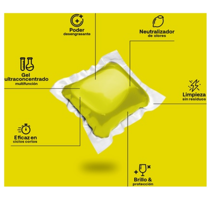 ECO-Geschirrspülgel Flopp 40 Kapseln