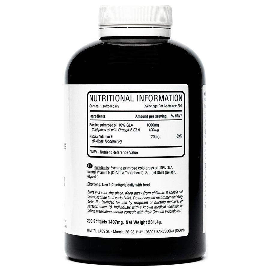 Olio di enotera 1000 mg Hivital 200 capsule