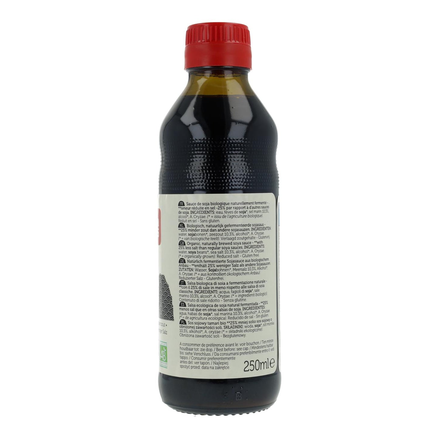 Tamari Sojasauce, 25 % weniger Salz, ECO Lime, 500 ml