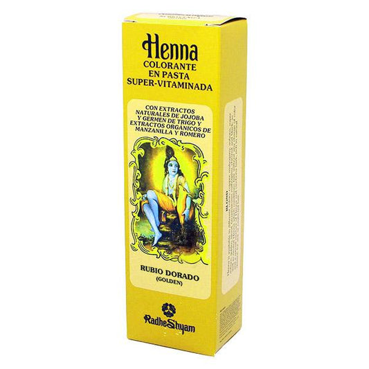 Henna-Paste Goldblond Radhe 200 ml Radhe