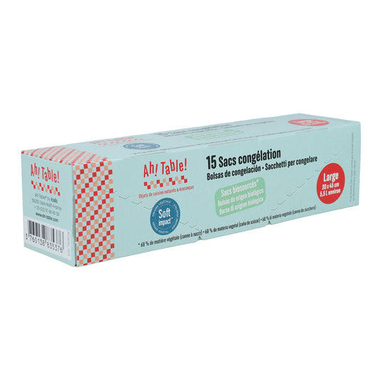 Gefrierbeutel/Konservenbeutel 30 x 45 mm, Ecodis, 15 Stück