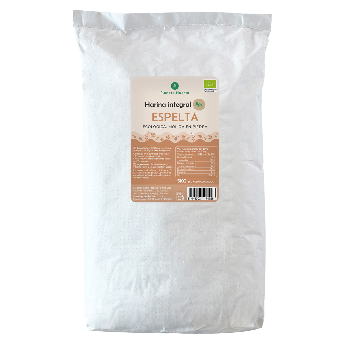 Mąka orkiszowa razowa Eco Planet Garden 5 kg
