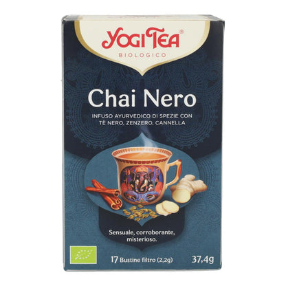 Yogi Tea BIO Schwarzer Chai, 17 Teebeutel