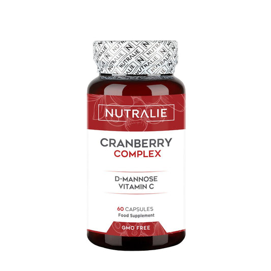 Nutralie Amerikanische Cranberry + Vitamin C und D-Mannose 60 Kapseln