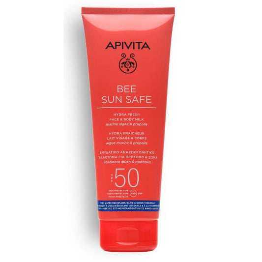 Latte solare Hydra Fresh SPF50 Apivita 100 ml