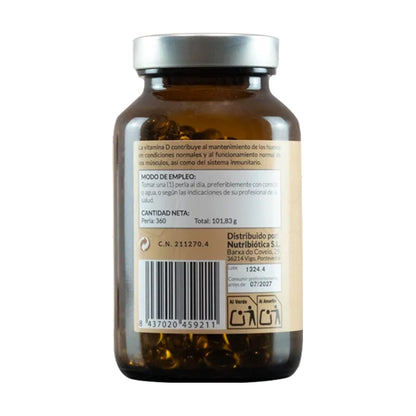 Vitamine D3, Kiroot, 360 perles