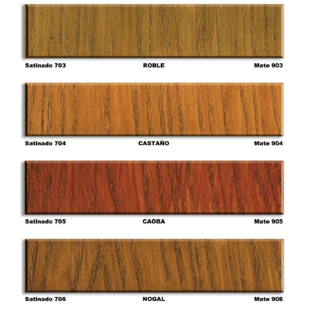SATIN water-based wood stain 750 ml Xylazel Mahogany