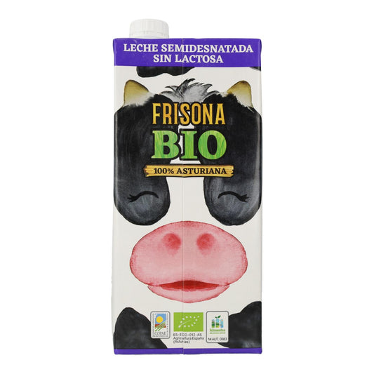 Frisona Bio laktosefreie teilentrahmte Milch 1L