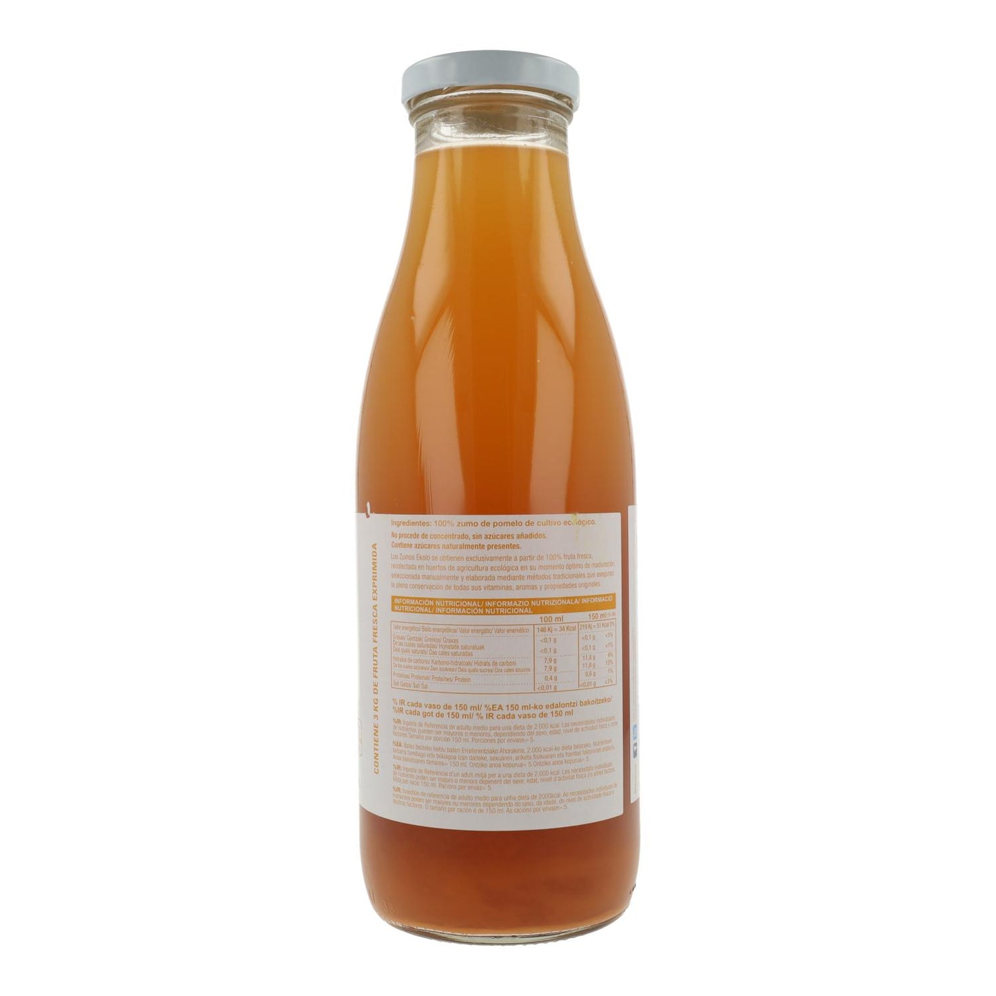 Sok grejpfrutowy 100% wyciskany Bio ékolo 750 ml