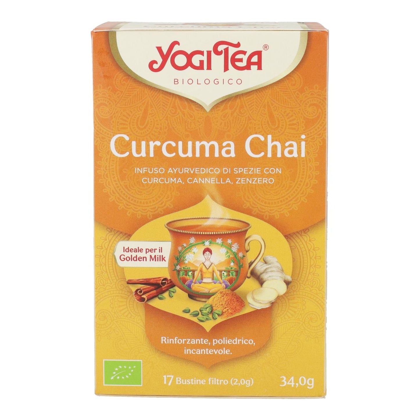 Yogi Tea BIO Chai Kurkuma, 17 Teebeutel
