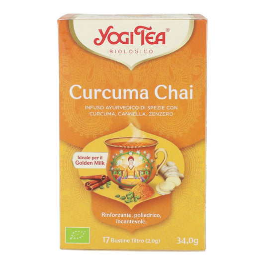 Yogi Tea BIO Chai Kurkuma, 17 Teebeutel
