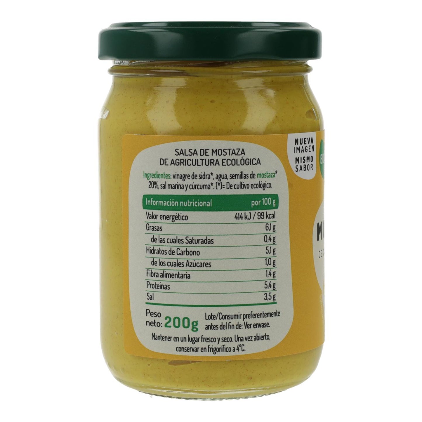 Senape biologica El Granero, 200 g