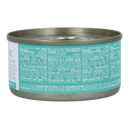 Kit Cat Toppingsburk – Classic Chicken 80 g Våtfoder för katter i gelé