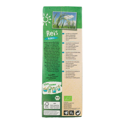 Boisson riz-noix de coco BIO Natumi 1 L