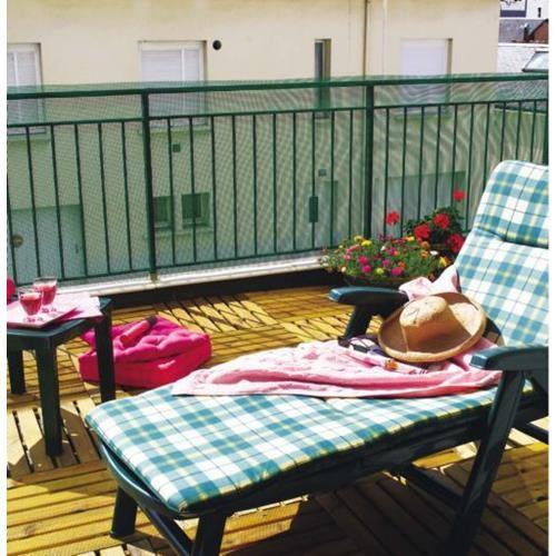 Filet à mailles carrées 1x5m 5x5 mm Nortene Marron