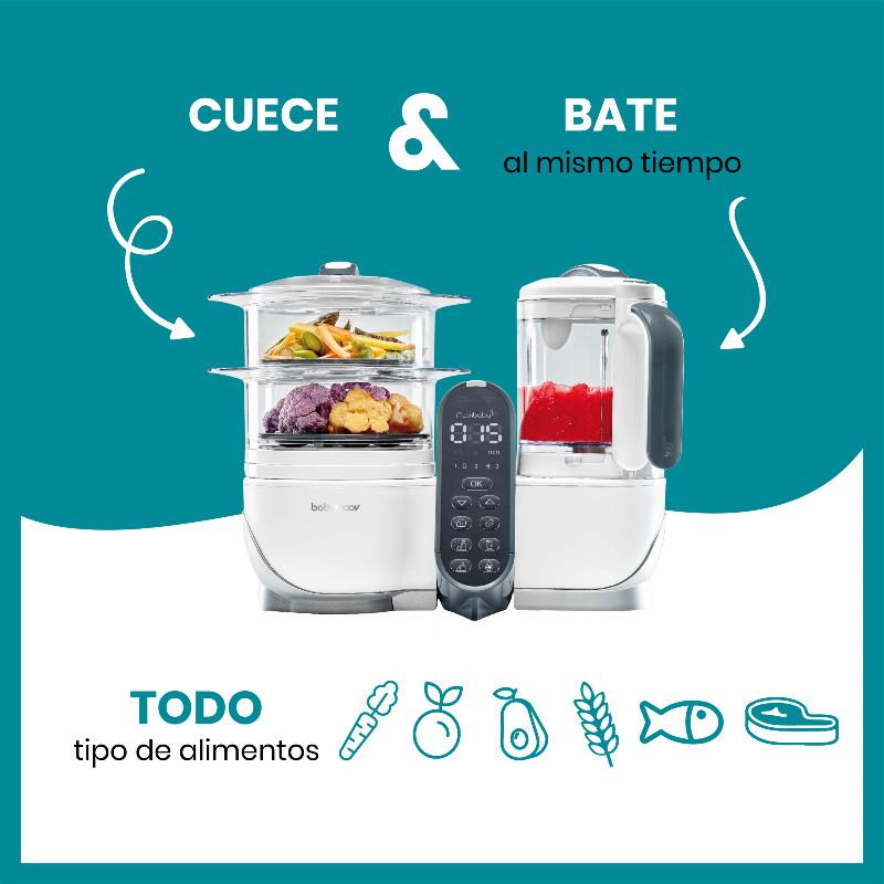 Nutribaby (+) Multifunction Robot White Babymoov Industrial Grey