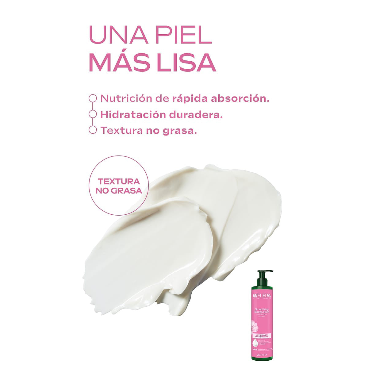 Lait corporel à la rose musquée Weleda 250 ml