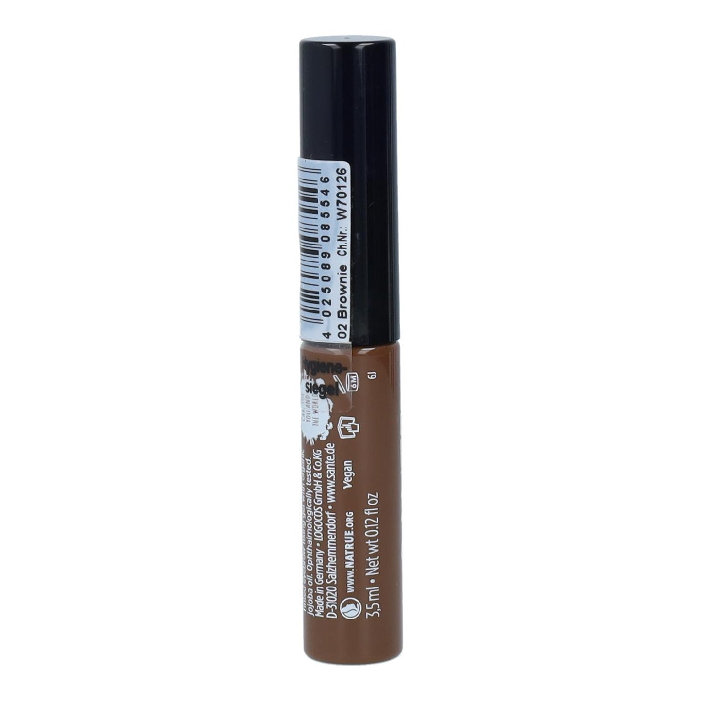 Gel trattante per sopracciglia Colore 02 Brownie Sante, 3,5 ml