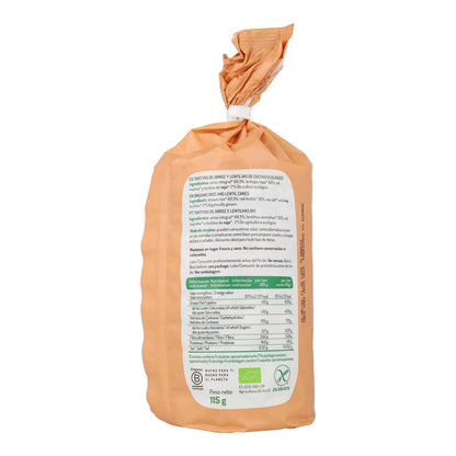 Bezglutenowe wafle ryżowo-soczewicowe Bio El Granero, 115 g