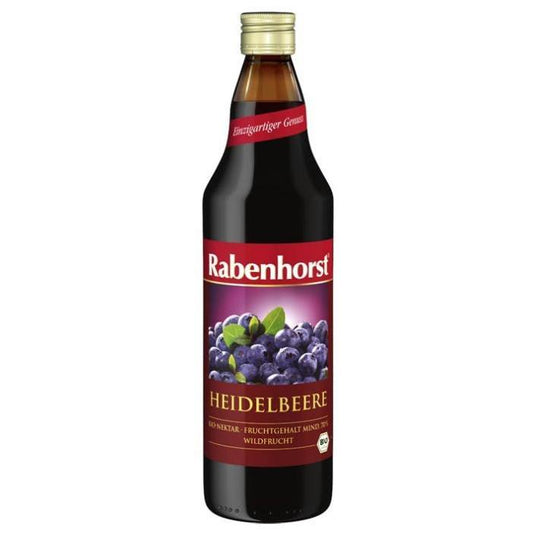 Succo di mirtillo selvatico biologico Rabenhorst, 330 ml