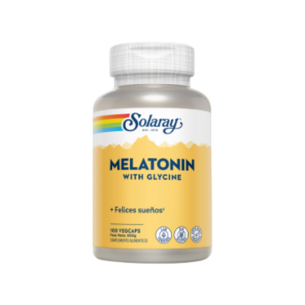 Melatonin + Glycin Solaray 100 Kapseln