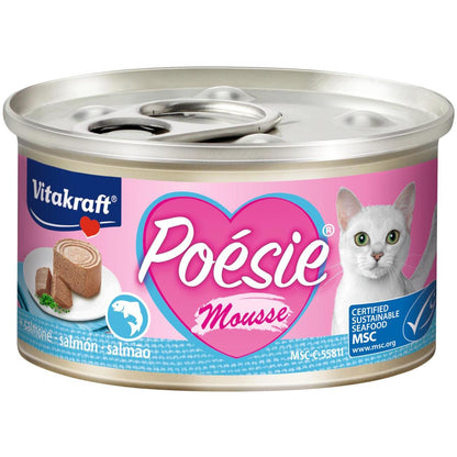 Vitakraft Latita Poésie laxmousse 85 g våtfoder för katter