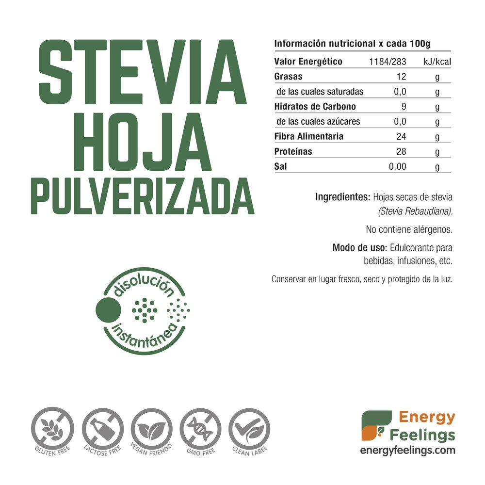 Stevia-Blattpulver, Doypack 1 kg