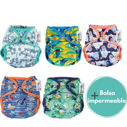 5er-Pack Pop-in-Hosenklammern
