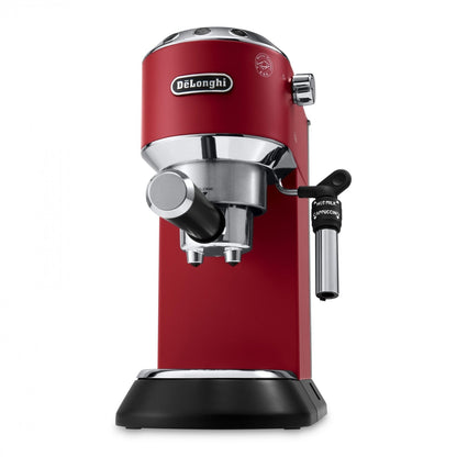 Delonghi Dedica Style Ręczny ekspres do kawy espresso i cappuccino EC685.R czerwony
