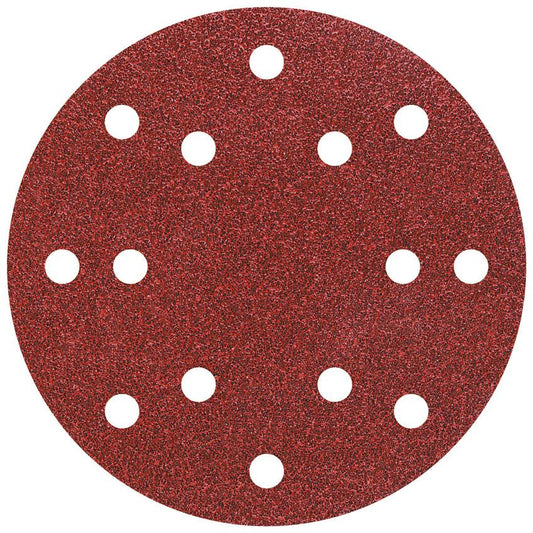 10 zelfklevende schuurvellen GR 40,80,120 Ø 150 mm Wolfcraft 8404000