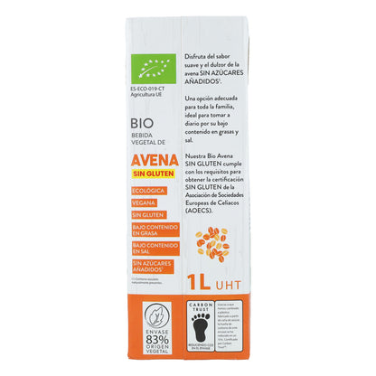 4-pack glutenfri havredryck Bio Sol Natural 1 l