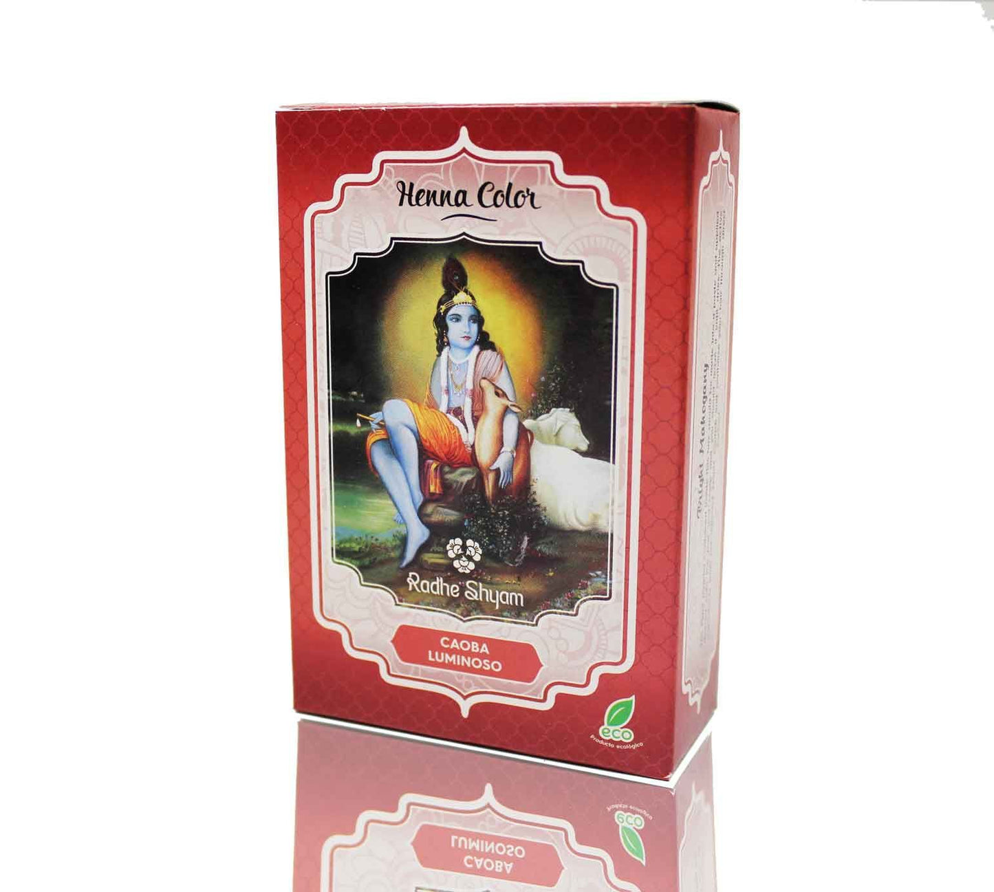 Henna-Pulver Mahagoni hell Radhe Shyam 100 g