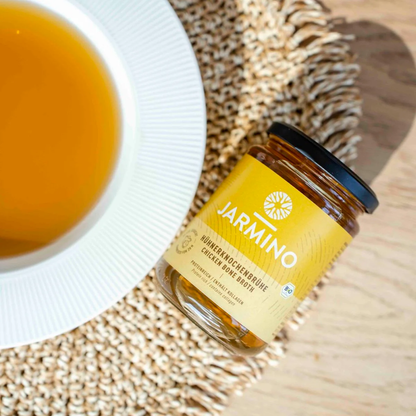 Bouillon d'os de poulet bio Jarmino 350 ml