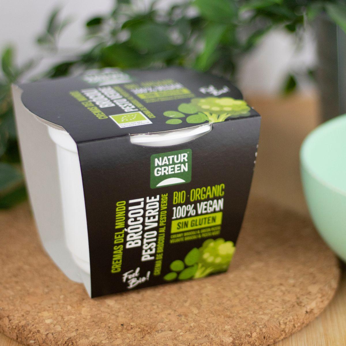 Naturgreen Brokkolicreme mit grünem Pesto, 310 g
