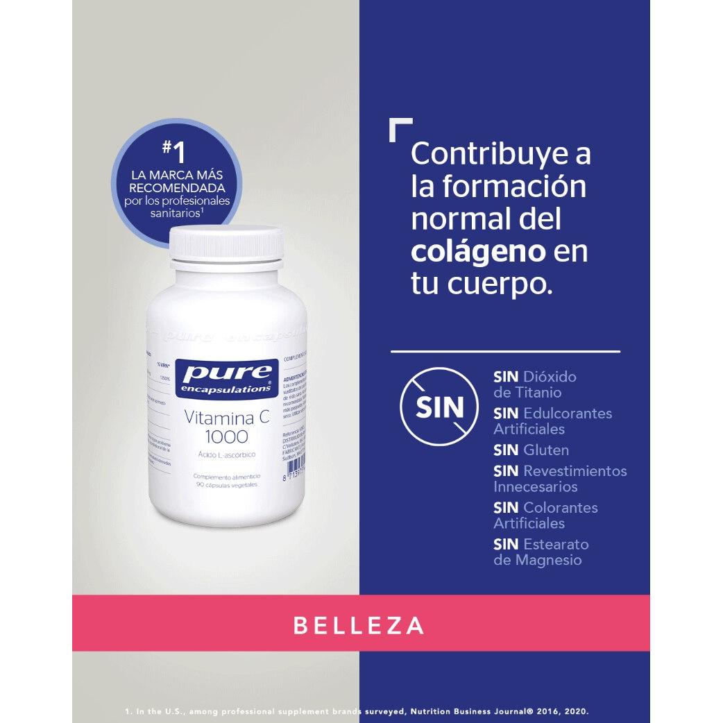 Vitamine C 1000 90 gélules Pure Encapsulations