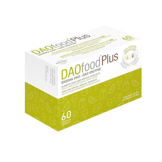 DAOfood® Plus 60 capsules with gastro-resistant tablets
