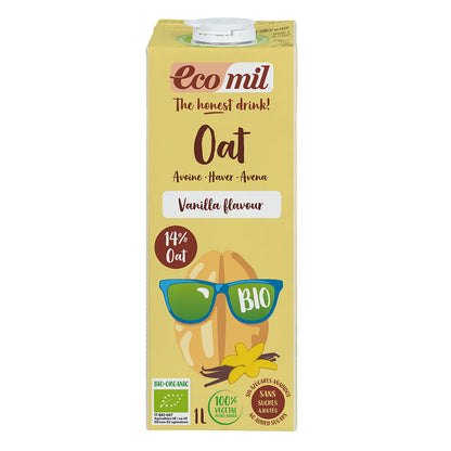 Ecomil Organic Sugar-Free Vanilla Oat Drink 1 L