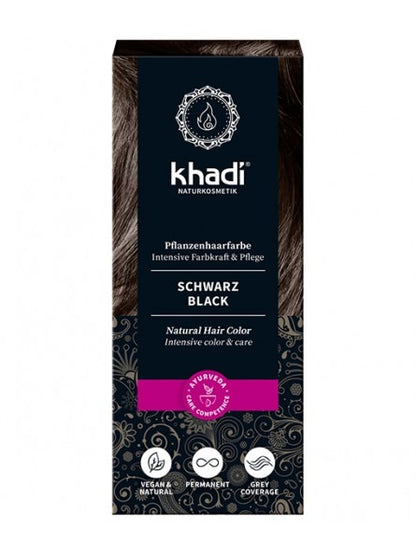 Khadi natural black hair dye 100 g