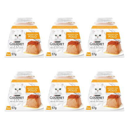 6er-Pack GOURMET REVELATIONS Hühnermousse (4 x 57 g)
