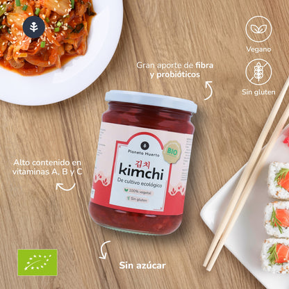 Packen Sie 3x Kimchi ECO Planeta Huerto 420g