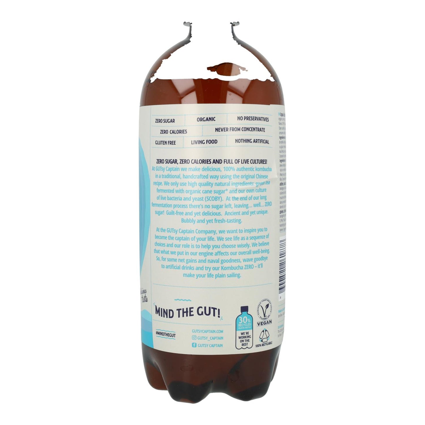 Kombucha Zero Original Organic 1 L