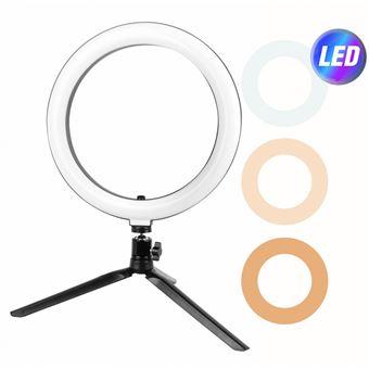 Anneau lumineux LED pour selfies