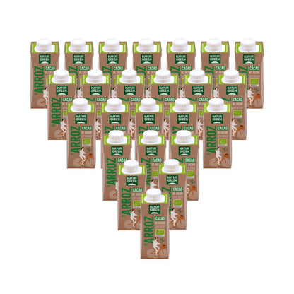 24er-Pack NaturGreen Bio-Reis-Kakao-Getränk 200 ml