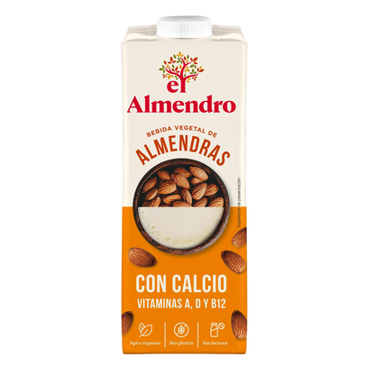 Pack 6x Bebida de Almendra con Calcio El Almendro 1L