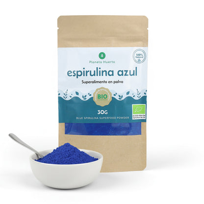 Blå Spirulina Planeta Huerto 30gr