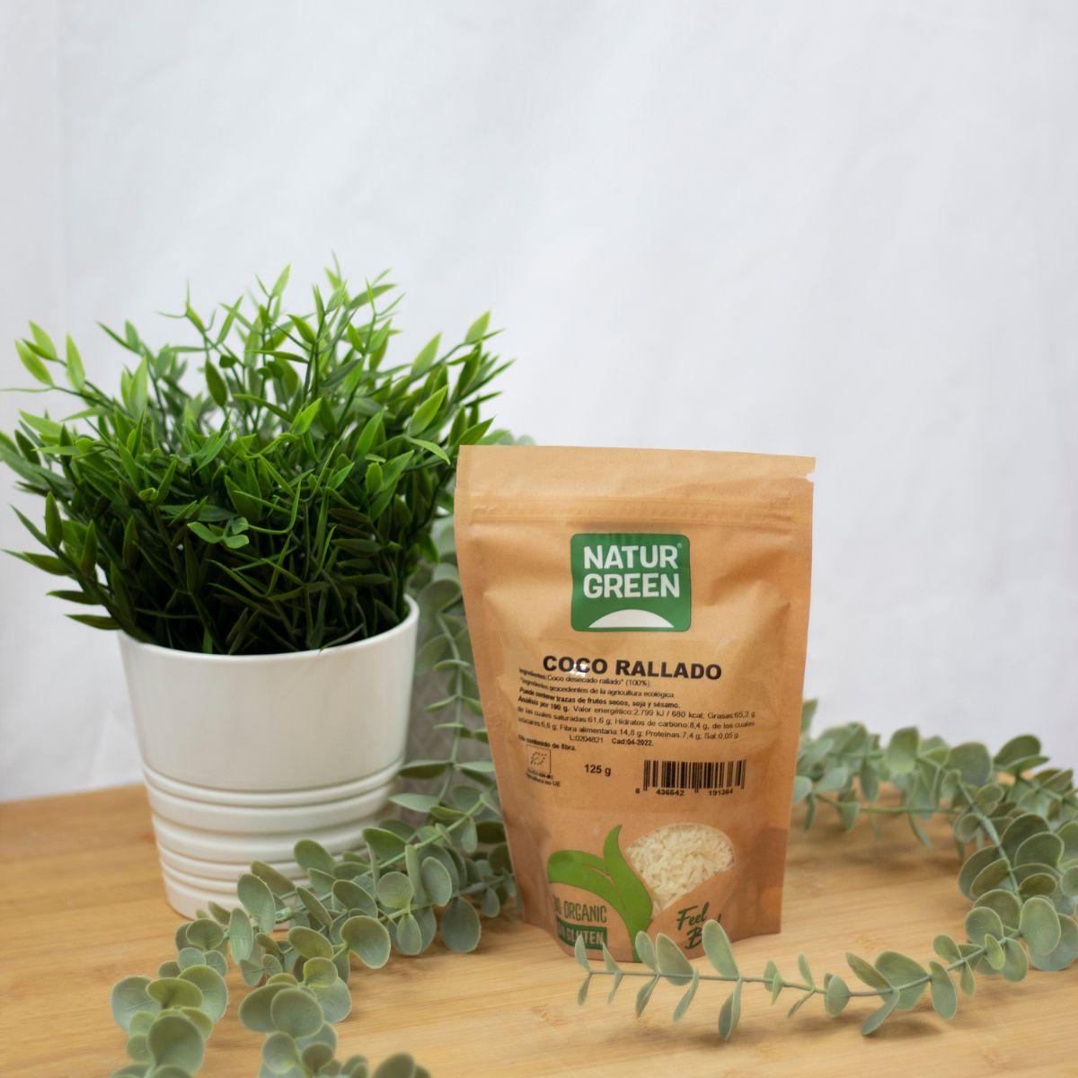 Cocco grattugiato biologico Naturgreen 125 g