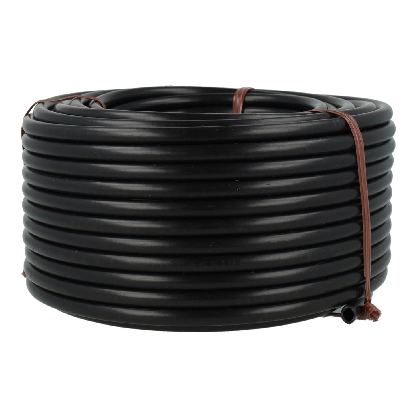 Schwarzer Mikro-Schlauch Ø 4 mm Planeta Huerto 25 m
