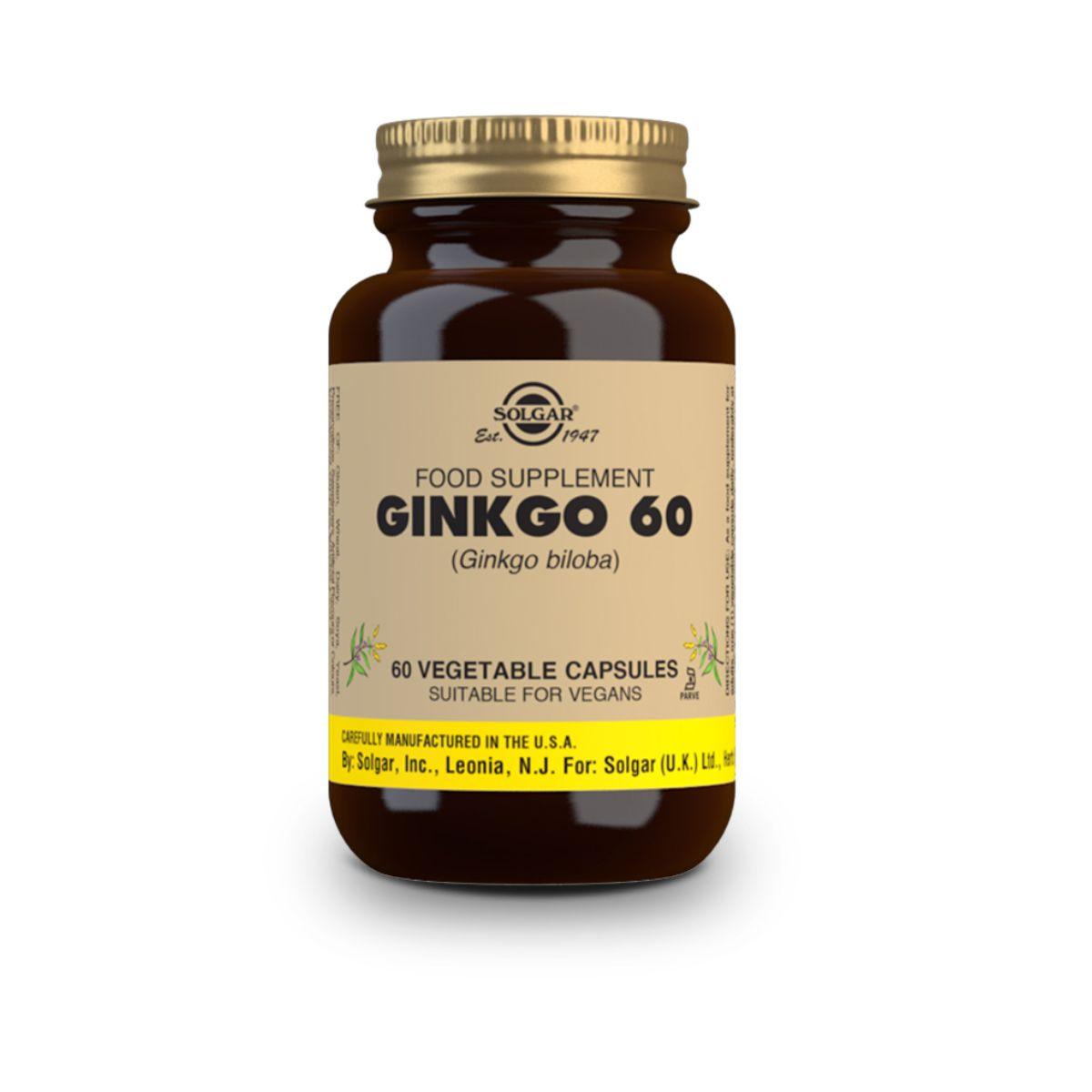 Ginkgo 60, 60 kapsułek roślinnych