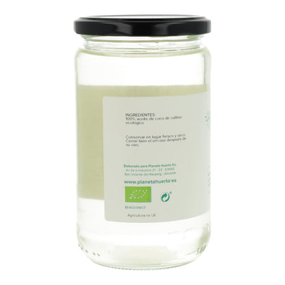 Lot de 2 bouteilles d'huile de coco désodorisée ECO Planeta Huerto 500 ml