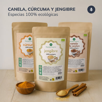 Kurkumapulver ECO Planeta Huerto (200g Beutel)
